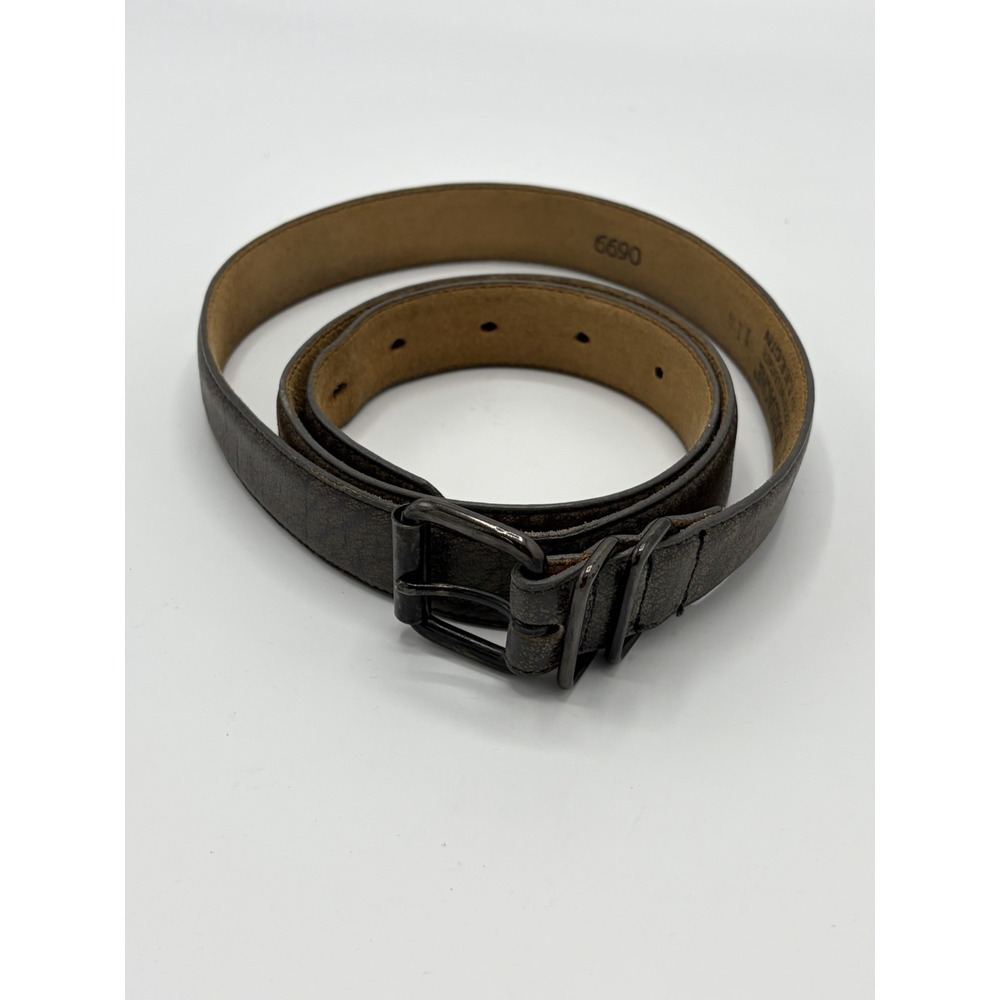 Vintage‎ Jordache by Leegin Brown Leather Belt Distressed Western 80s/90s Sz 38